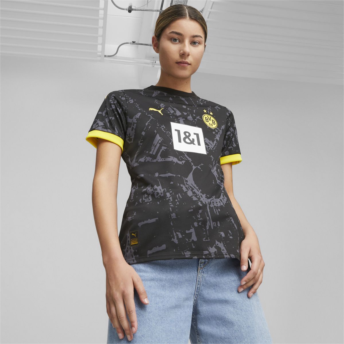 Puma BVB Away Replica Damen Trikot