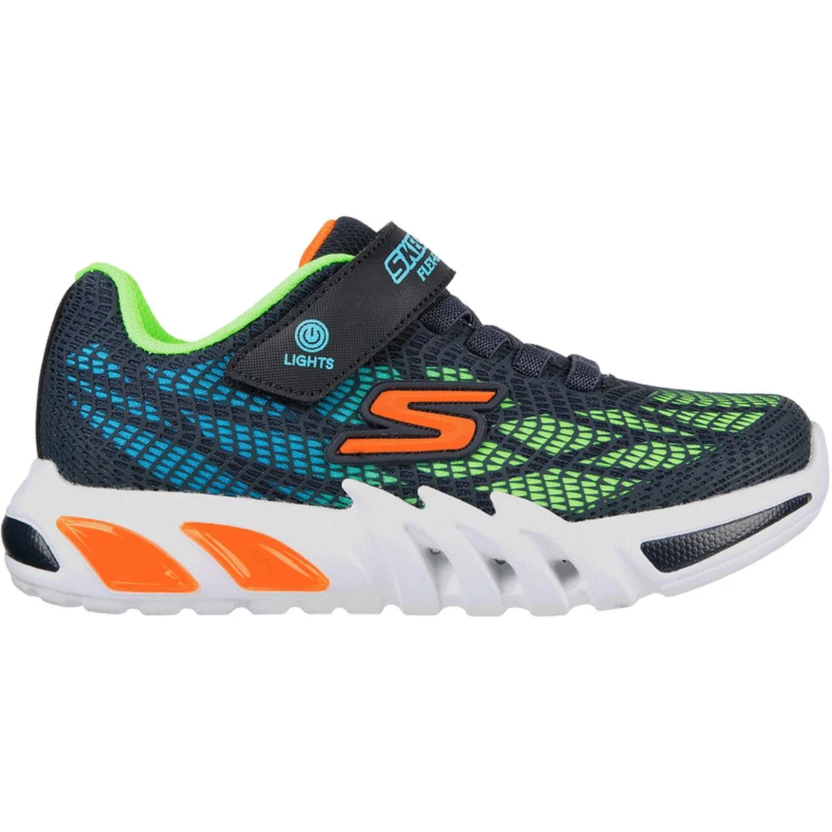 Flex-Glow Elite - Vorlo Kinder Freizeitschuhe, blau, Größe 31 31