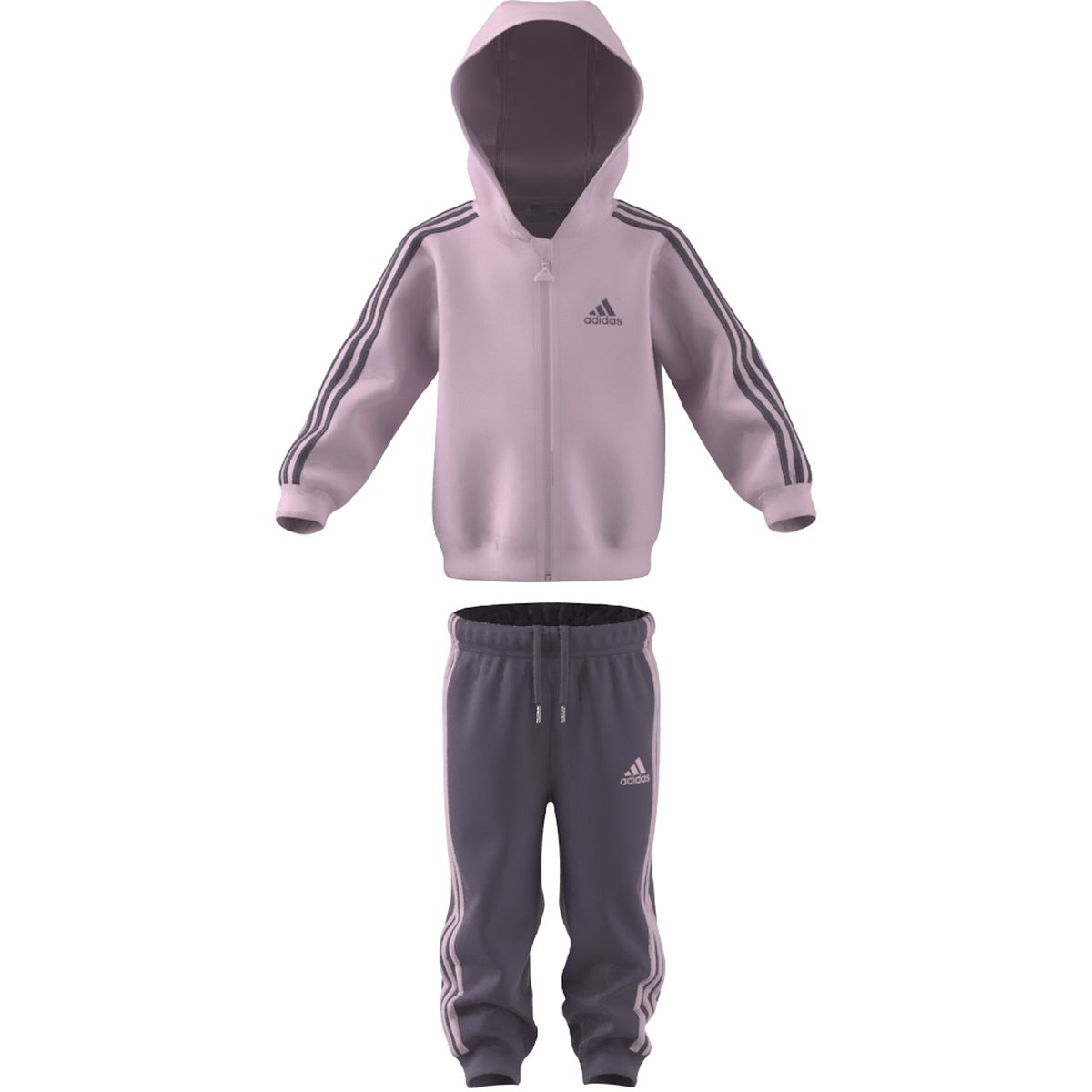 Adidas Essentials Full-Zip Hooded Jogginganzug Kinder kaufen | SPORT 2000