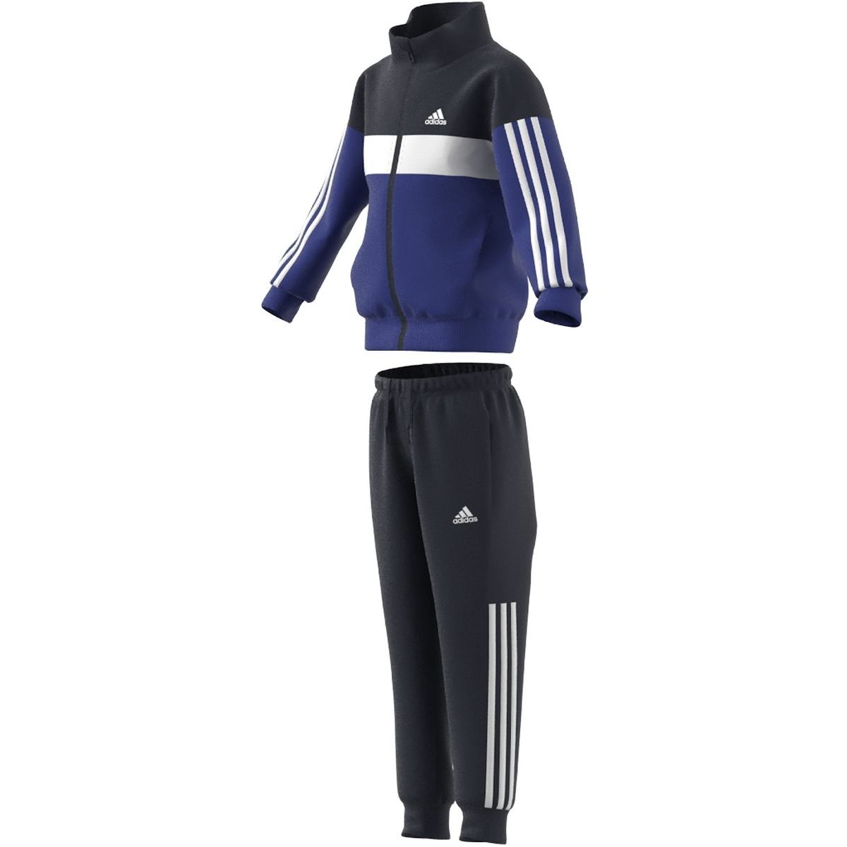 Adidas Tiberio 2000 3-Streifen Shiny Colorblock Kinder | SPORT kaufen Trainingsanzug