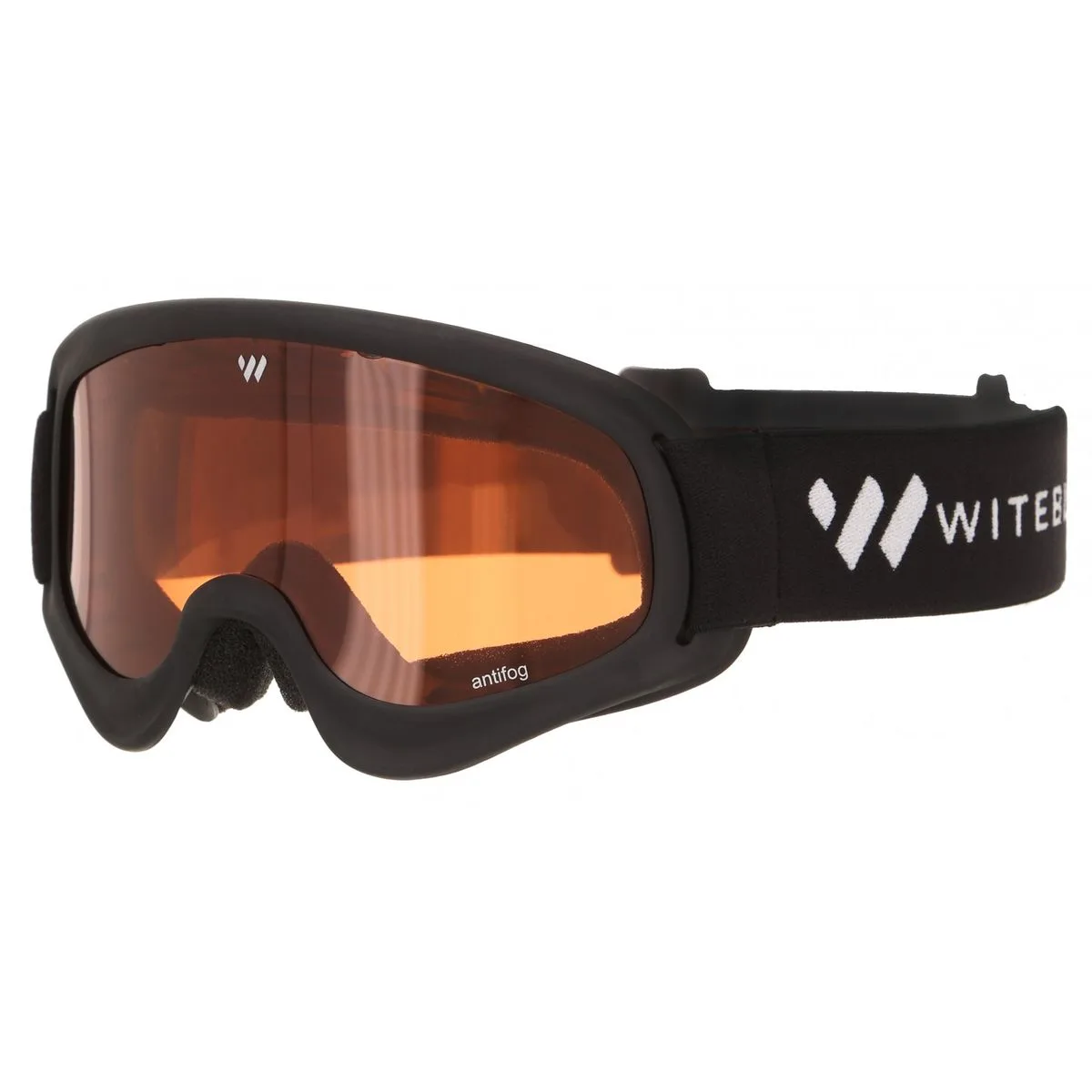 Witeblaze Echo Kinder Skibrille, schwarz