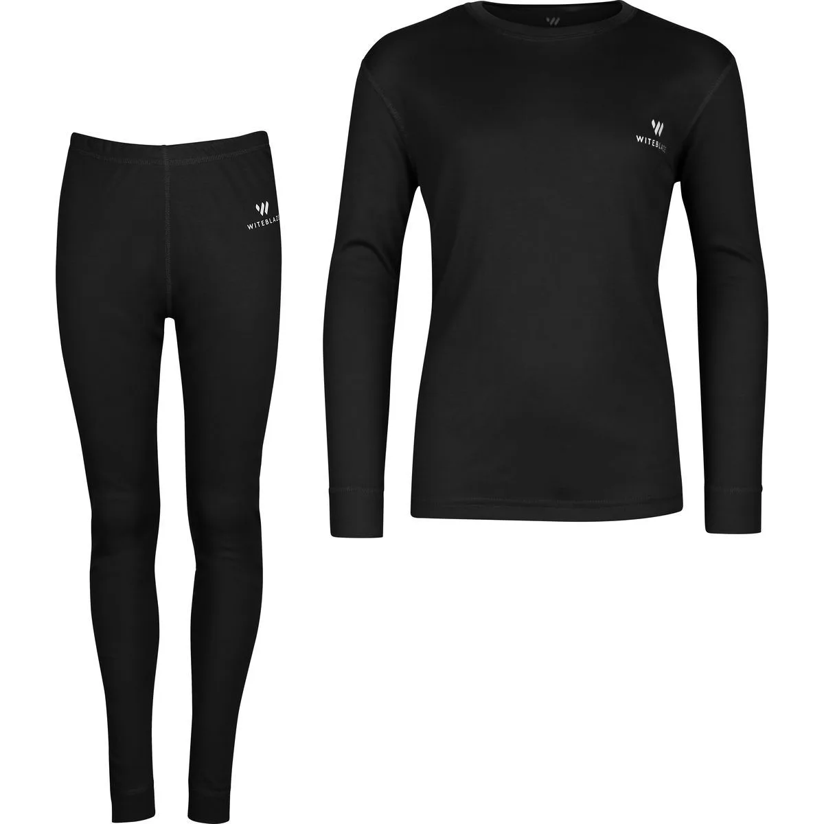 Witeblaze Avery Kinder Unterwäsche-Set, schwarz