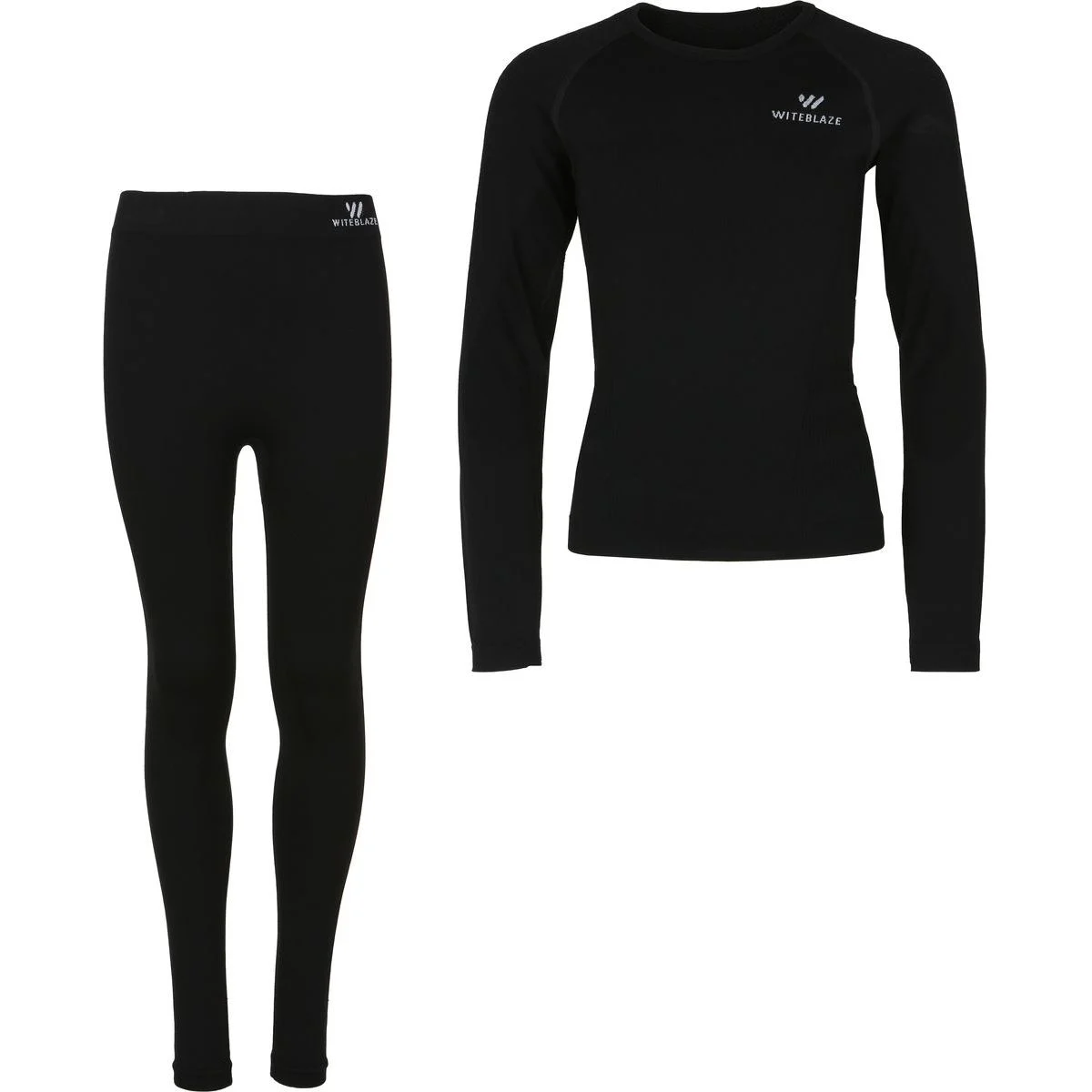 Witeblaze Luca Kinder Unterwäsche-Set, schwarz